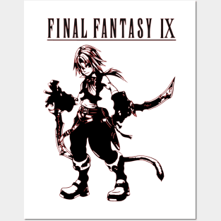 Zidane Tribal Final Fantasy IX Posters and Art